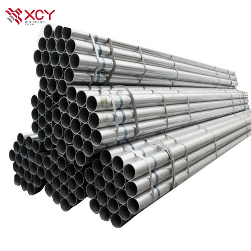 Galvanized Iron Gi Pipe Zinc Hot Dipped Galvanized Carport Round Steel Pipe 18 Inch Galvanized Steel Pipe