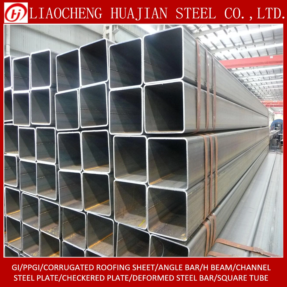 Mild Carbon Welded Pipe, Ms Black Iron Steel Pipe, Square Tube, Round Tube