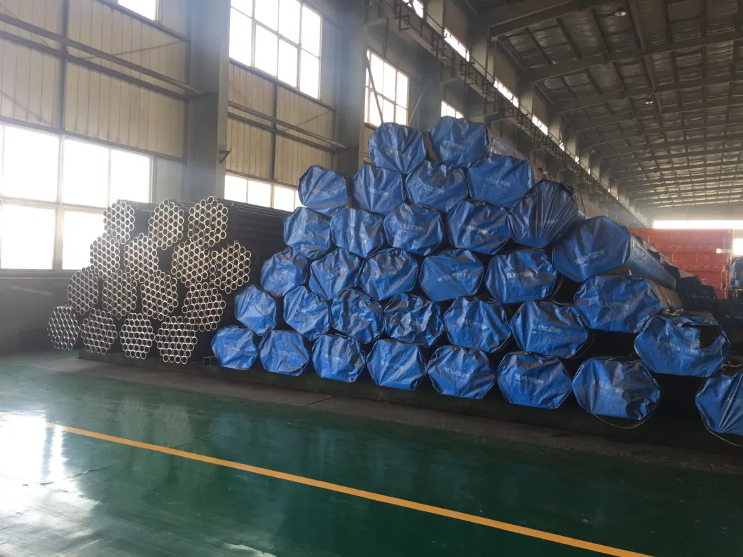 Square Galvanized Structural ERW Rectangular Steel Pipe Hollow Gi Galvanized Steel Pipe