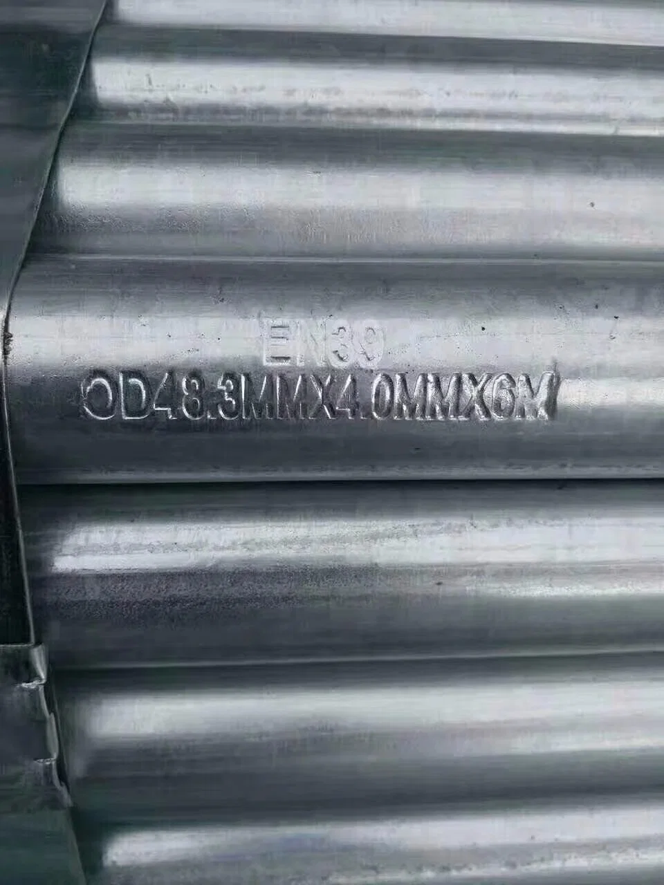 ASTM A53 Standard Gi Square Tube Round Tubes Carbon Steel Q235 S355 Hot Dipped Galvanized Round Pipe