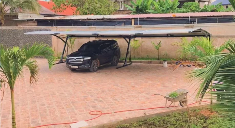 Factory Price Carport for Four Car Parking Outside Tent Quadruple Carport