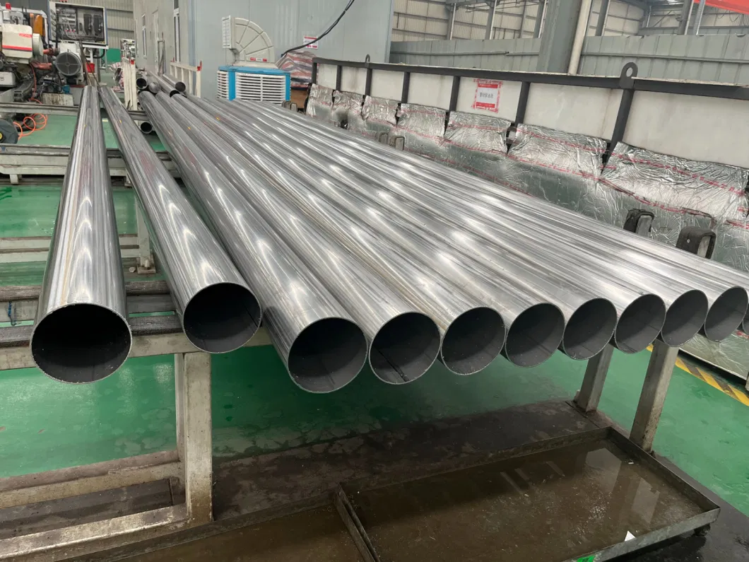 301 304 316 Square/Round Welded Stainless Steel Slot Pipe for Glass Fence