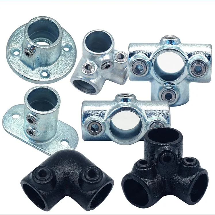 Railing Base Flange Cast Iron 1-1/2&quot; Structural Pipe Fitting