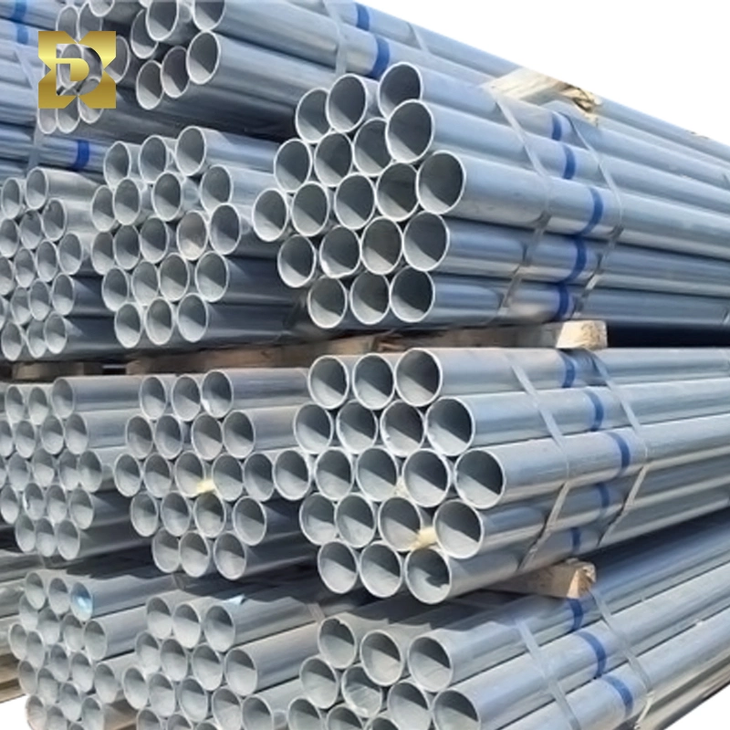 Hot-DIP Galvanized Mild Steel Square Rectangular Tube Ms Gi Hollow Section Steel Tube