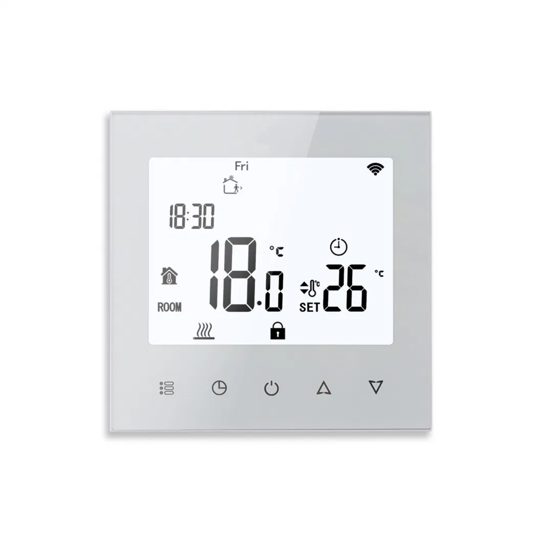 Modern Design Tuya Thermostat Electric Floor Heating Thermostat with WiFi Function