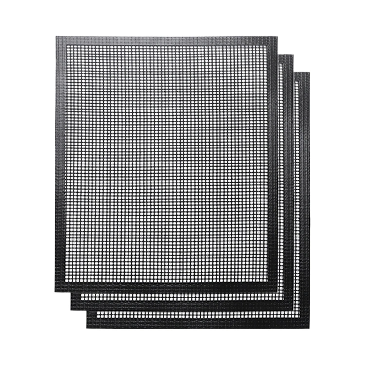 Pfoa Free Maintains Even Grilling Smoky Flavors PTFE Mesh Grill Mat