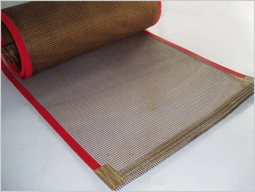 Abrasion Resistance Kevlar PTFE Open Mesh for Conveyor Belt