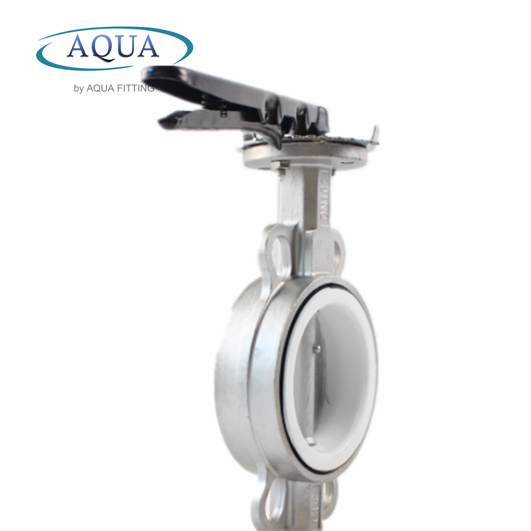 Stainless Steel Wafer Type Butterfly Valve with EPDM/PTFE Seat