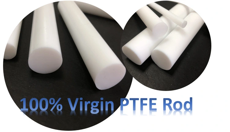 Dia 65mm PTFE Virgin Molded Round Rod