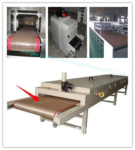 Acid and Alkali Resistant Non Stick PTFE Coated Heat Press Mesh Conveyor Belt