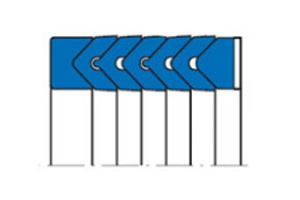 PTFE FKM with Fabric Vee Packing Seals V Ring Oil Seal Set