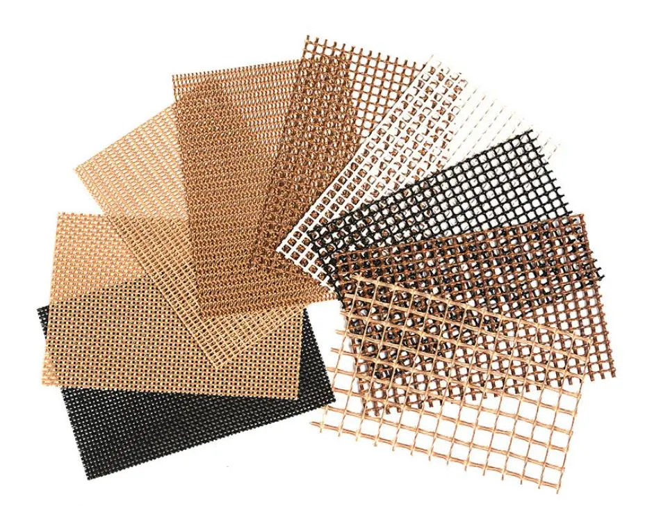 Custom Pore Size Non Stick BBQ Grilling Food Baking PTFE Mesh Sheet