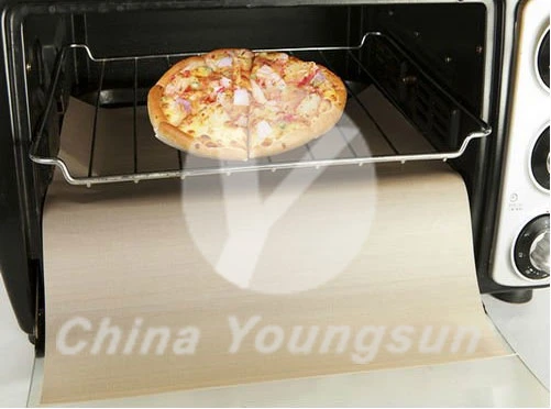 30*40 Cm Brown Color Non-Stick and Heat Resistant Food Grade Oven Liner