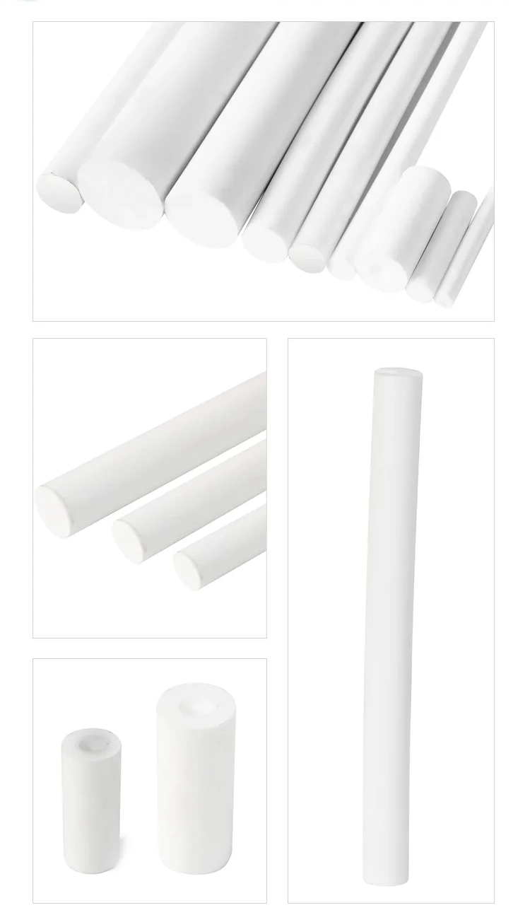 White Extruded PTFE Rod PTFE Extruded Rod