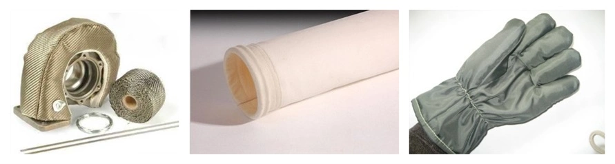 Wholesale China PTFE Coating Fiberglass Sewing Thread Sewed Filter-Bag