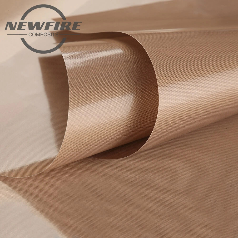 Manufacturer Support Customization PTFE Coated Fiberglass Fabric Heat Temperatureptfe Resistant for Printing Machinery Parts High Quality PTFE Fiberglass Fabric