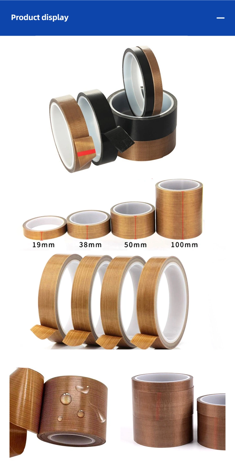 High Temperature Resistant PTFE Film Insulation Silicone Tape