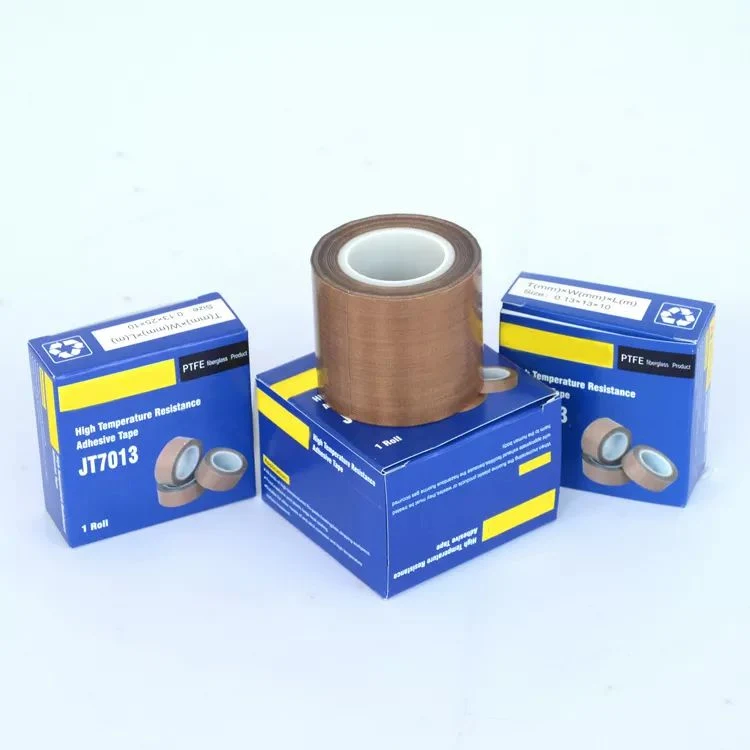 Fire Proof Heat Insulation Adhsive Tape PTFE Glass Fabric