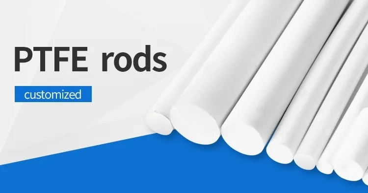 White Extruded PTFE Rod PTFE Extruded Rod