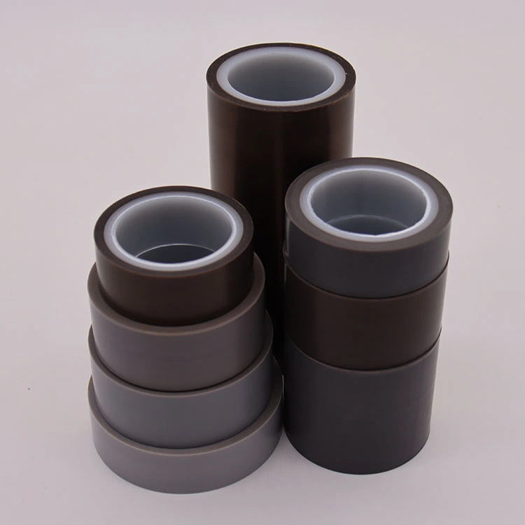 High Temperature Custom Single-Sided Thermally Insulated Pure Skived PTFE Film Tape with Silicone Adhesive