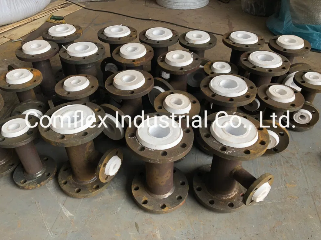 PTFE Lined Steel Pipe with Flange