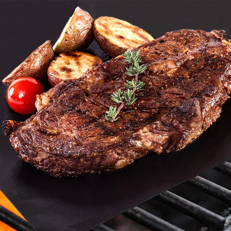 Non-Stick Reusable Heavy Duty Multi Function PTFE BBQ Grill Mat