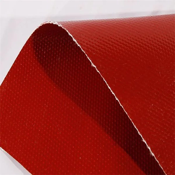 One Side Coated 510GSM 0.4mm Sillicone Coated Fiberglass Fabric