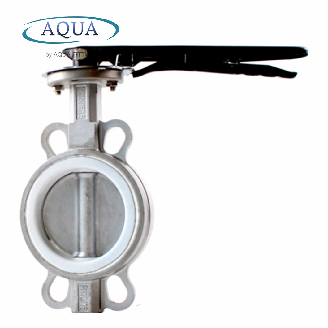 Stainless Steel Wafer Type Butterfly Valve with EPDM/PTFE Seat