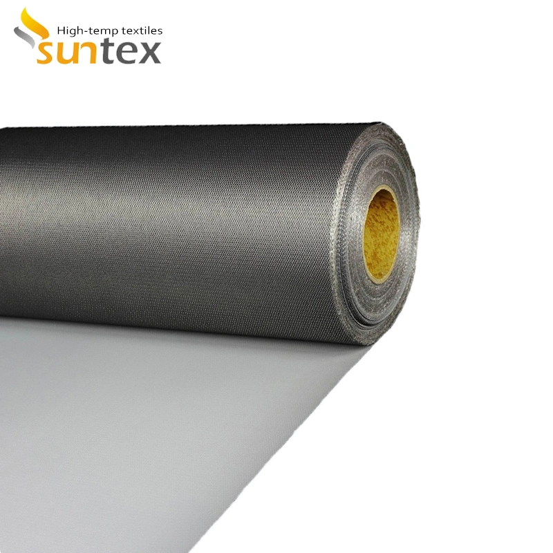 Twill Weave PTFE Coated Fiberglass Fabric High Temperature Resistant