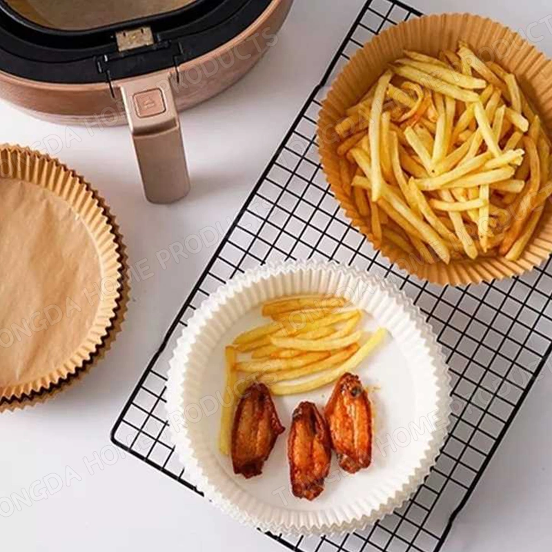 Non-Stick Air Fryer Disposable Paper Liner Oil-Proof Air Fryer Water-Proof Parchment Paper Liner