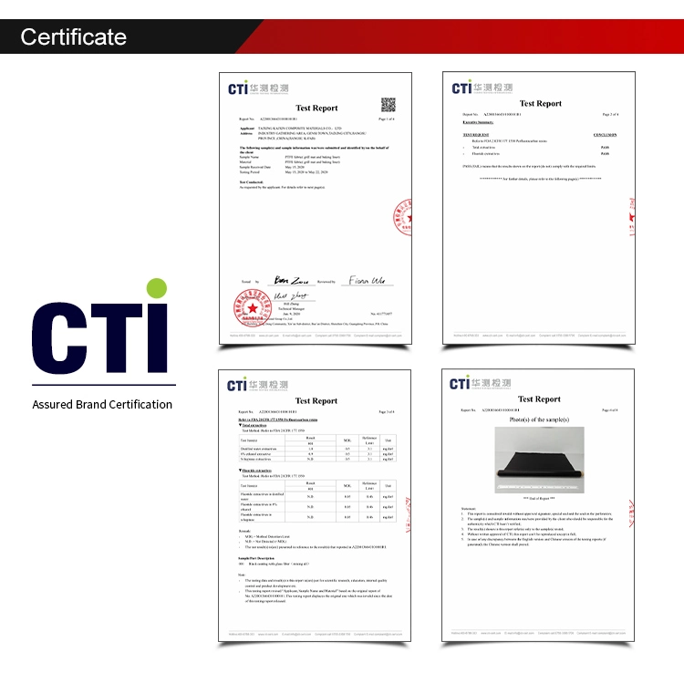 Good Quality PTFE Coated Fiberglass Fabric Cloth Sheet Without Adhesive