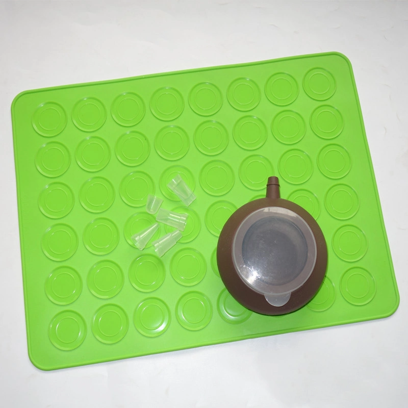 Reusable 48-Cavity Non-Stick Silicone Macaron Baking Mat