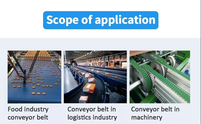 High Temperature Resistant, Non Stick, Acid and Alkali Resistant Logistics Conveyor Belt Can Be Customized