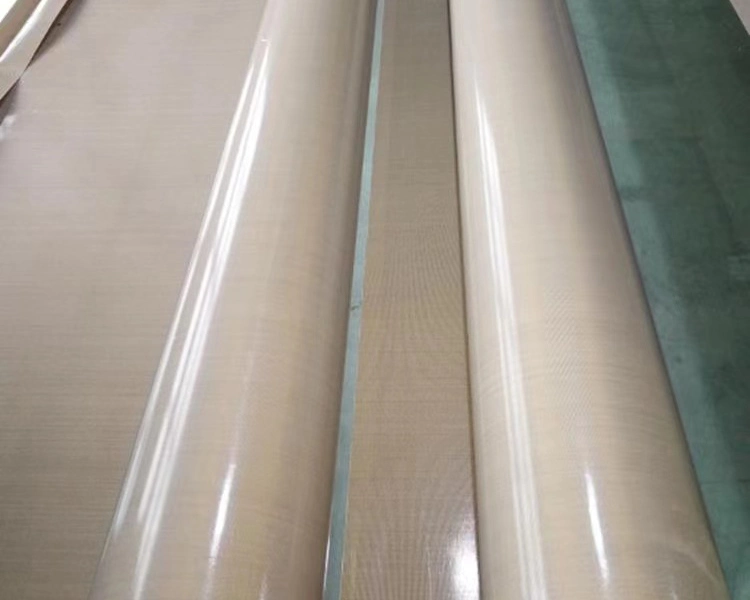 High Temperature Thermal Covers Fabric PTFE Fiberglass Cloth