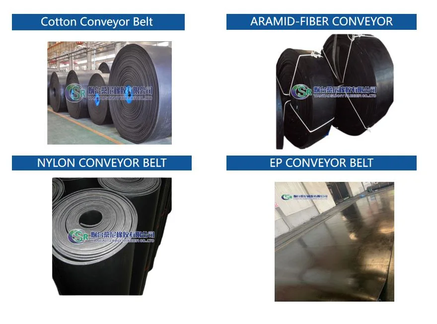 Rubber Conveyor Belt with Skirt Edge