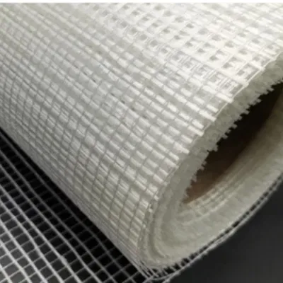China Hot Selling Autoadhesivo resistente a los álcalis cinta transportadora de fibra de vidrio Abra la malla de PTFE para Mosaico