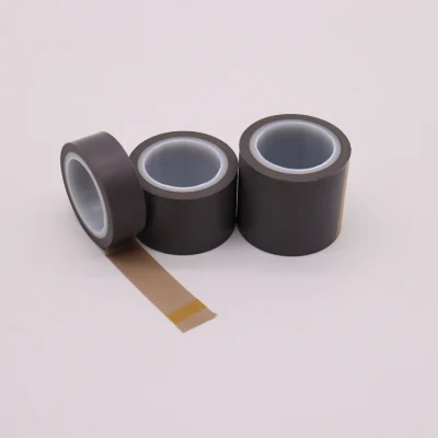 Cinta de película de PTFE Skived de alta resistencia a la temperatura de la fábrica China con Adhesivo de silicona