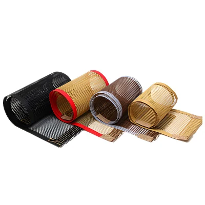 Fácil de limpiar espiral UV poliéster resistente a productos químicos de PTFE Secador Malla abierta que