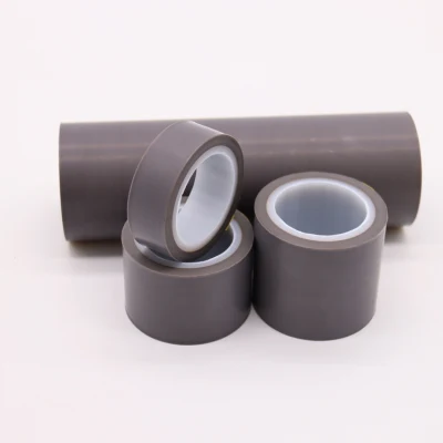 Cinta de película de PTFE Skived de alta resistencia a la temperatura de la fábrica China con Adhesivo de silicona