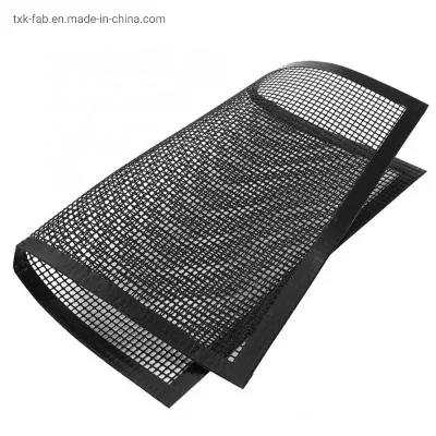 Stick no tejido de fibra de vidrio PTFE alta temperatura para barbacoa Set alfombrilla de malla