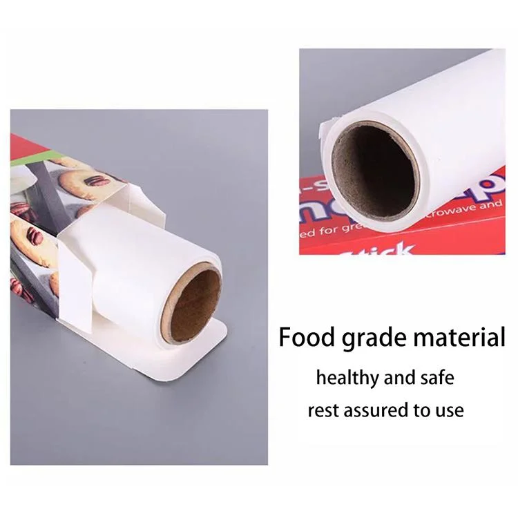 Factory Food Grade Greaseproof Custom Size Silicone Paper Baking Paper