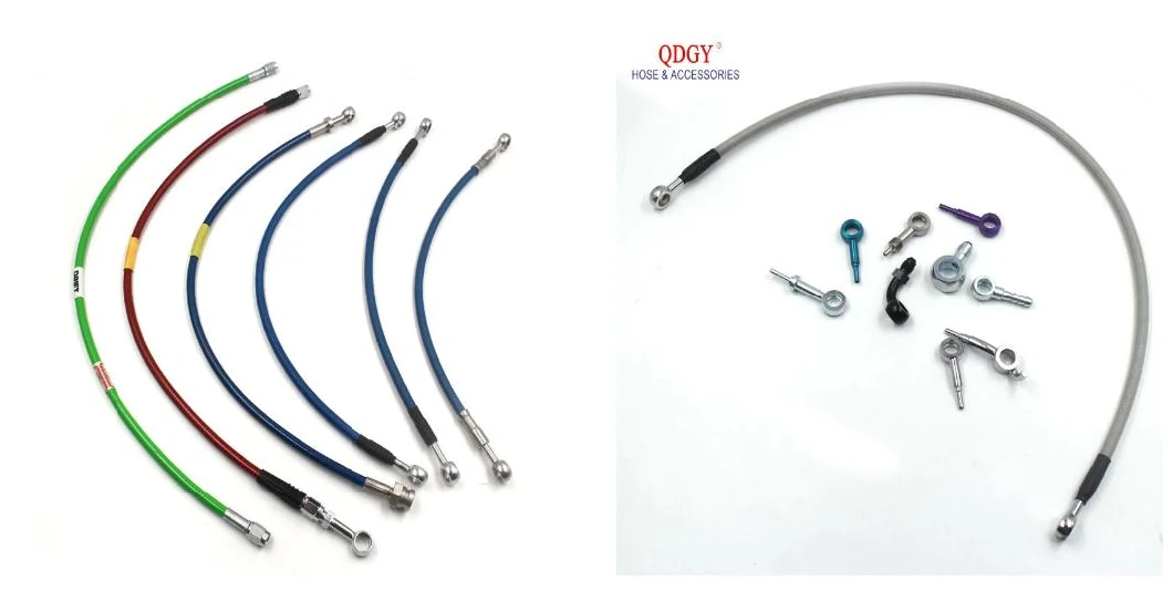 High Peformance Braided Stainless Steel Brake Lines by Qdgy