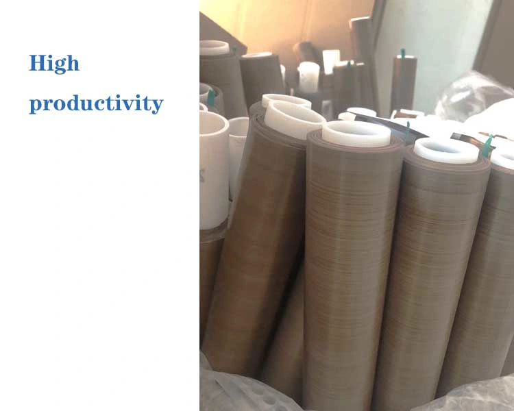 High Strength PTFE Coated Fiberglass Cloth Fabric Adhesive Sealing Tape