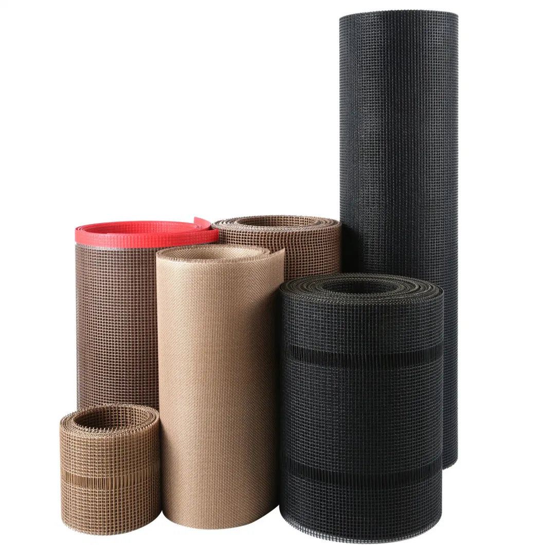 Heat Resistant PTFE Open Mesh Belt for Food Drying