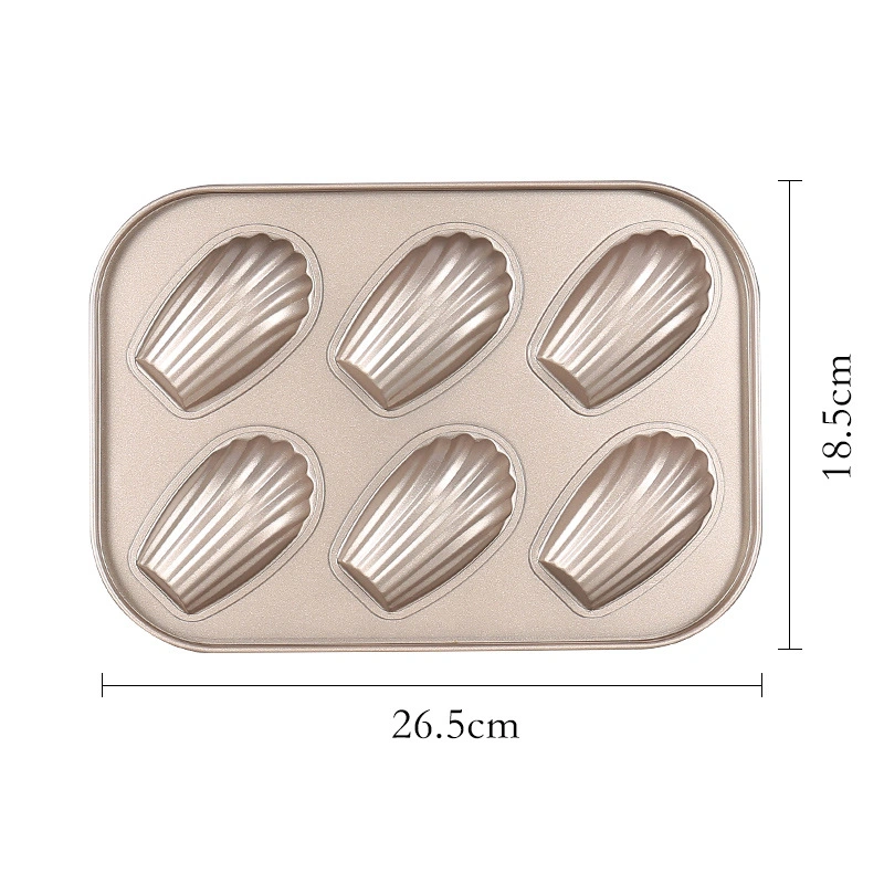 Creative Household 6 Cup Non-Stick Muffin Baking Pan