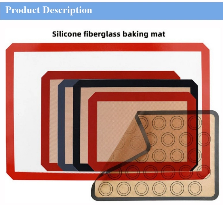 Non Stick Food Grade Transparent Silicone Baking Mat