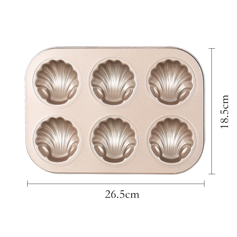 Creative Household 6 Cup Non-Stick Muffin Baking Pan