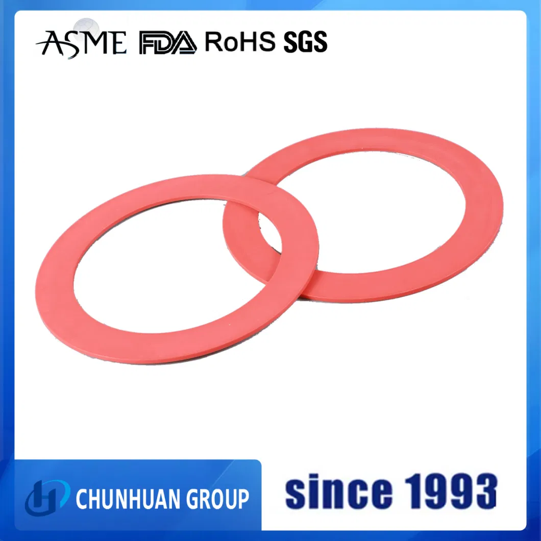 Soft Expansion Sealing Material PTFE Plastic Gasket with Uniform Thickness