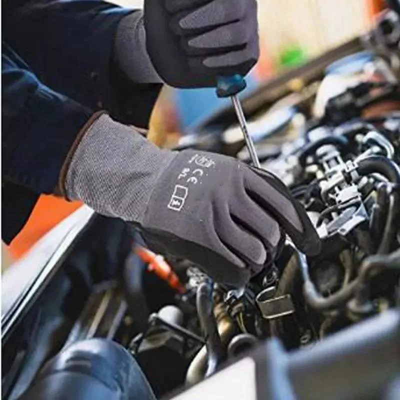 Smart Touch Comfort Stretch Fit Durable Foam Coated Outdoor Safety Gloves