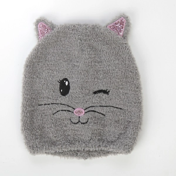 Wholesale Cheap Winter Warm Customized Acrylic Animal Knit Hat Beanie for Kids